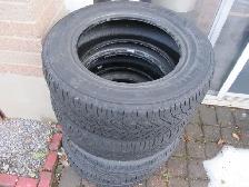 Honda Civic 15 Inch Aluminum Rims & 8 Tires Winter & Summer - Photo 7