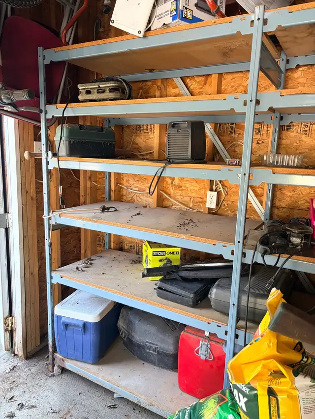 Metal Shelving 2 units