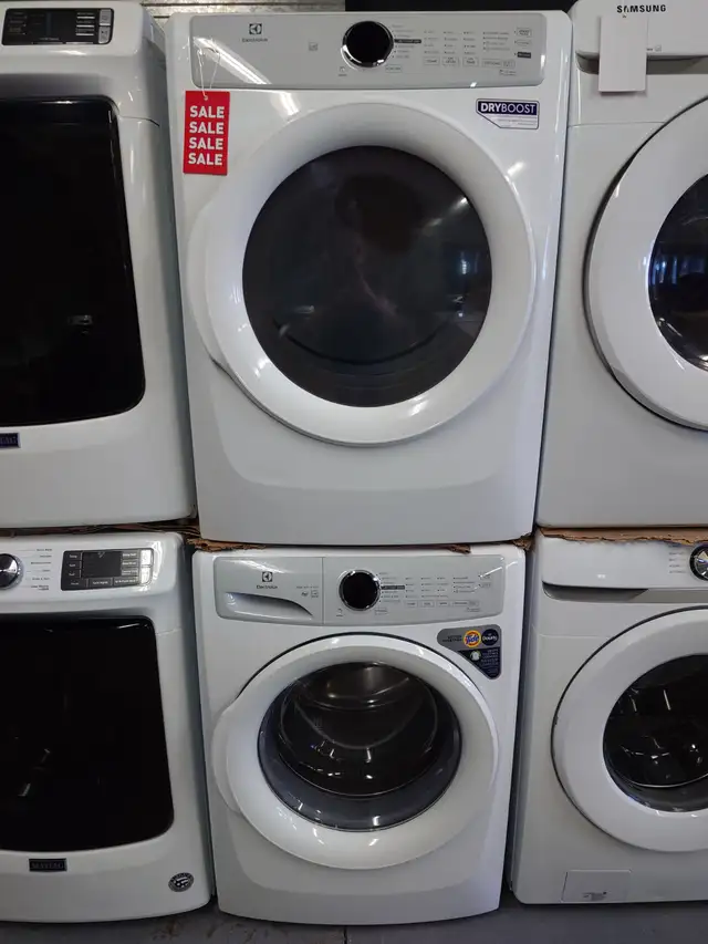 Electrolux '27' White Front Load Washer / Dryer Set on Sale‼️