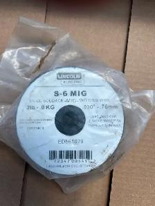 ONE 2LB. ROLL OF .030 S-6 MIG WIRE