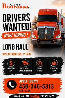 Now Hiring Long Haul