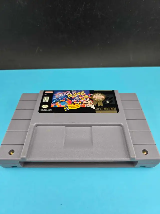 Tetris and Dr Mario SNES