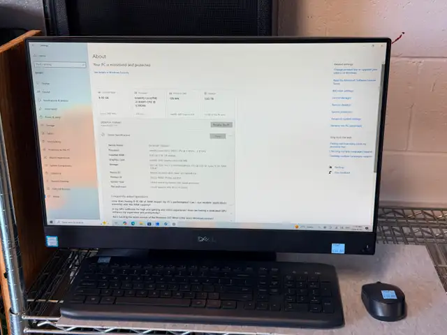 Dell Inspiron 5477 All In One Computer, i3/1TB/8GB Ram (#19387)