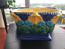 Beautiful Blue  Colored Flower Pots, - Photo 3