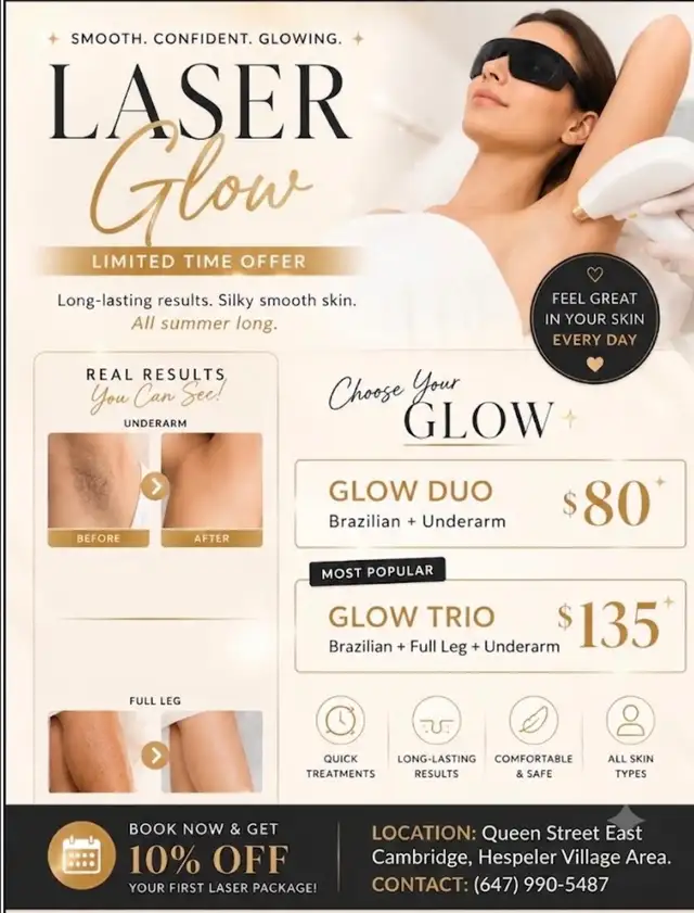 Laser Hair Removal Flash Sale – Limited Spots Available !
