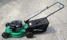 CERTIFIED REAR BAG GAS LAWNMOWER