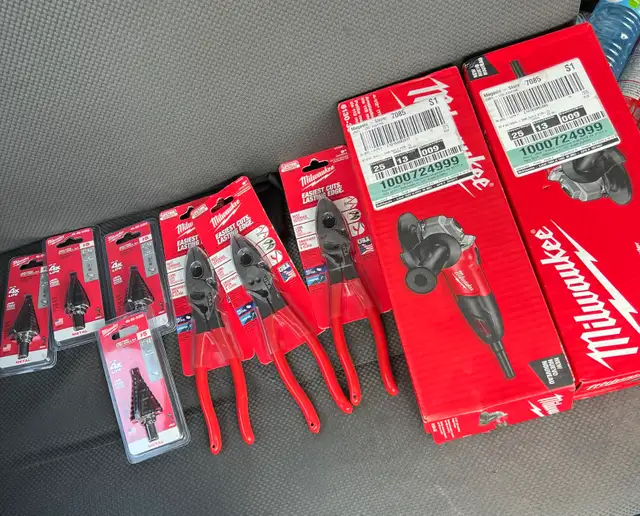 BRAND NEW MILWAUKEE TOOLS!!