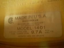 ELECTROLUX 1401 SUPER J VACUUM- USED-COMPLETE-W/ACCESSORIES- $60 - Photo 7