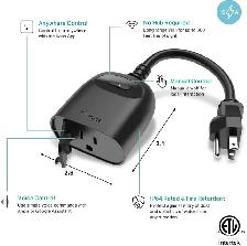 Kasa Smart Outdoor Smart Plug by TP-Link (KP401) - Single Port