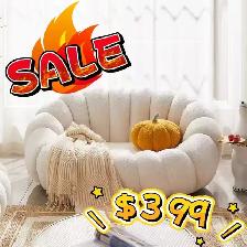Brand New Pumpkin Couch with Stool or Loveseat $299 to $399 - Photo 10
