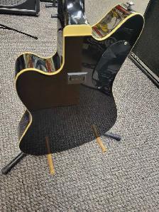 Charvel Surfcaster 325 SLX Thinline Acoustic Electric Guitar - Photo 9