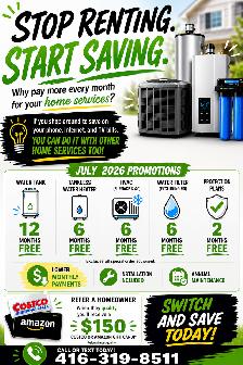 WATER HEATER - HVAC - WATER SOFTENER -