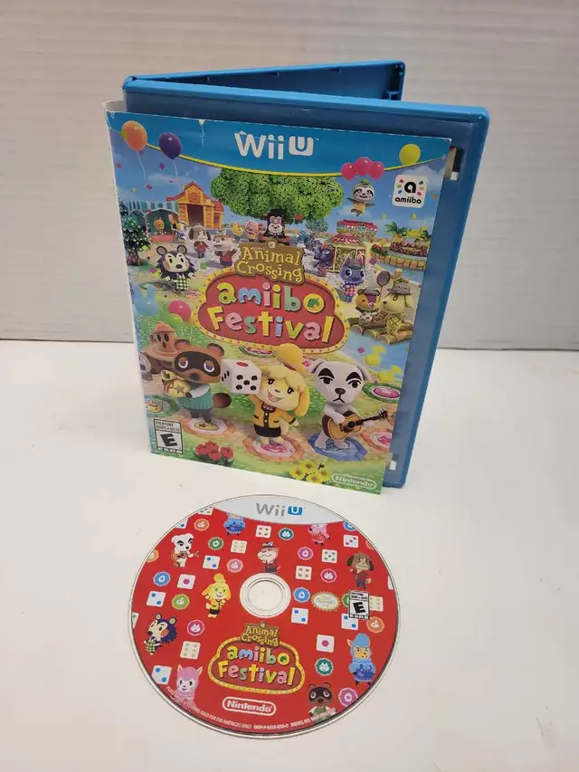 WiiU Animal Crossing Amiibo Festival