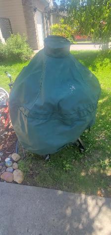 Big Green Egg Large Kamado Grill with cover - Photo 4