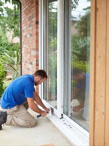 White Vinyl Sliding Patio Doors – Supply & Installation - Photo 5
