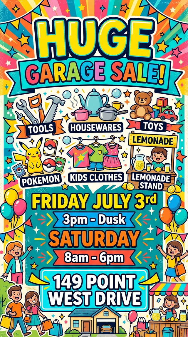 Multi Family Yard Sale