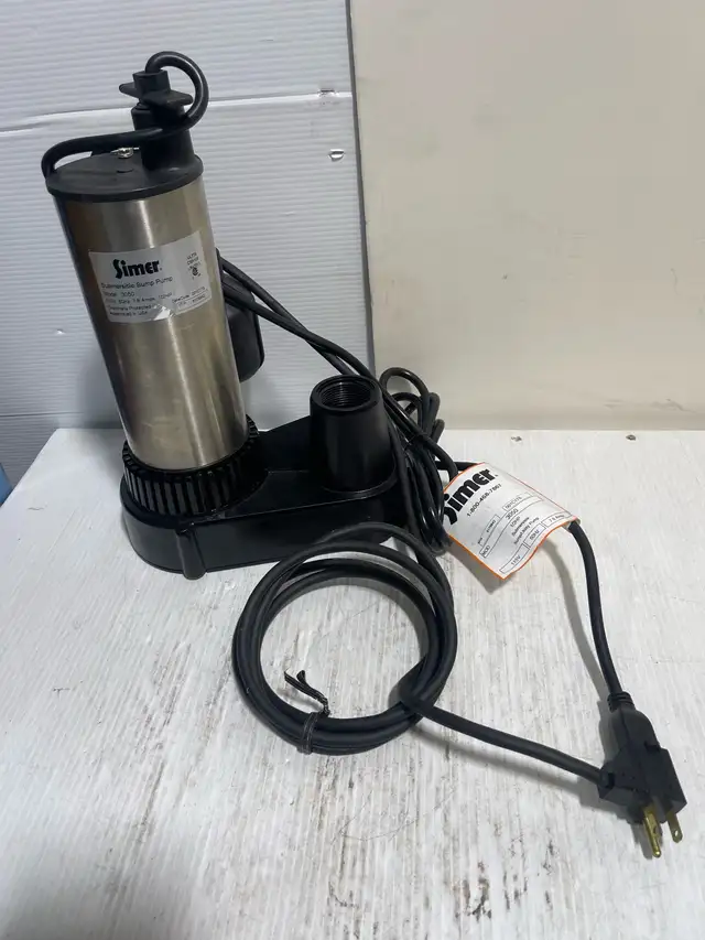 Simer 3050 Submersible Sump Pump