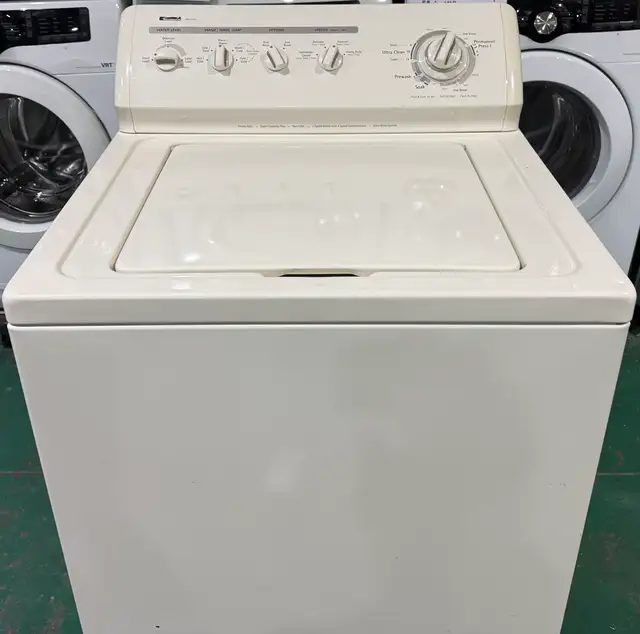 Creamy White Kenmore Top Load Washer (W7500)   delivery