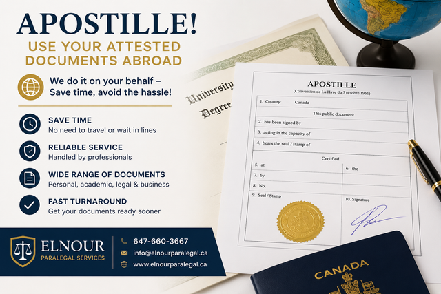 Apostille! Use your attested documents abroad