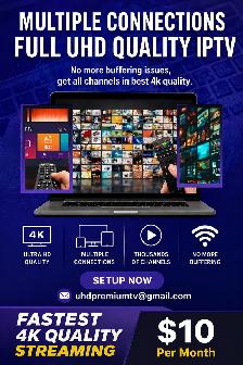 Premium  IPTV service for Android boxes and Firestick