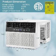LG Window Air Conditioner 8,300 BTU, WiFi Enabled NEW AC