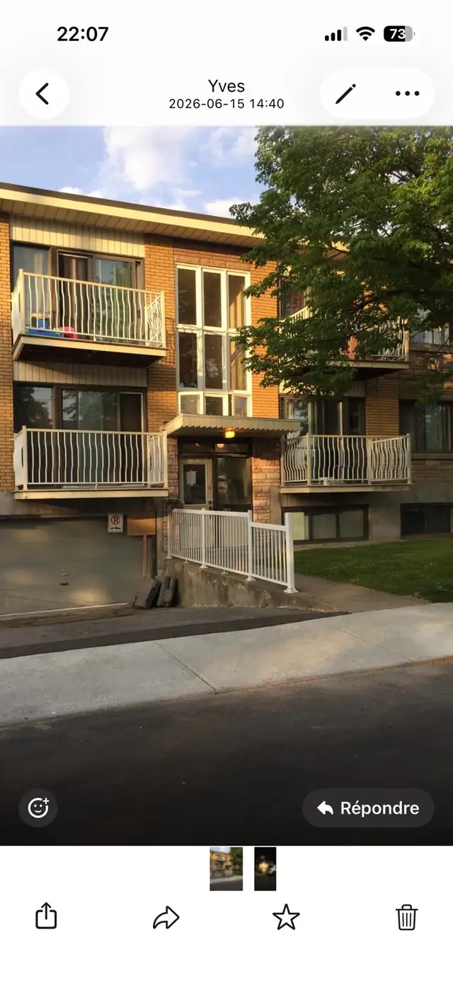 Appartement avec balcon