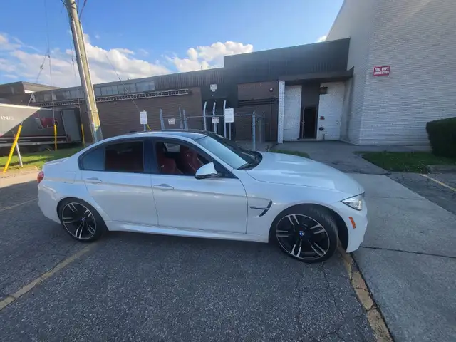 2016 White BMW M3