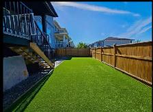 Sod installation