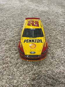 NASCAR Collectibles Joey Logano Die Cast Shell Pennzoil #22 Ford - Photo 2