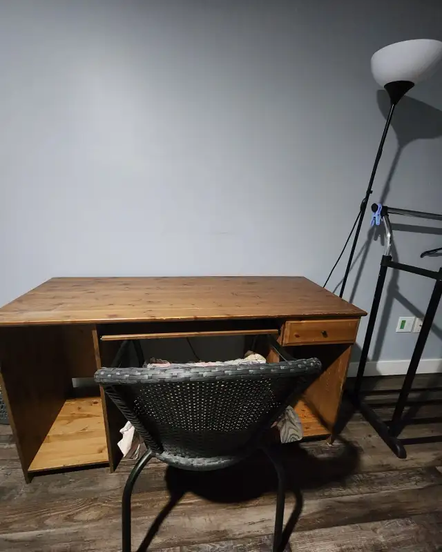 desk chair lamp all for $30 plz text 780-937-2103