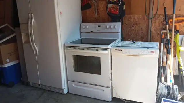 Free scrap fridge stove and dishwasher Pharmacy and Lawrence