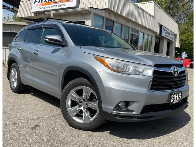 2015 Toyota Highlander Limited AWD V6 - LTHR! NAV! BACK-UP CAM!