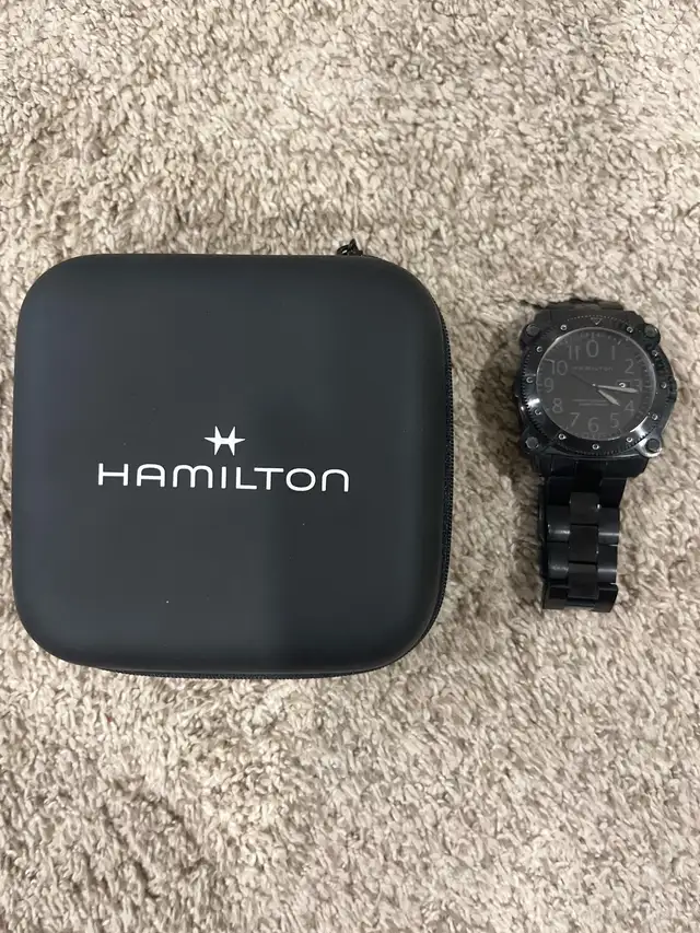Hamilton Khaki Navy BelowZero Men’s Automatic Watch