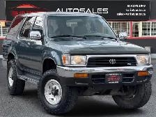 1993 Toyota 4Runner SR5 Utility 5R5 4WD, 5-Speed Manual, Origina