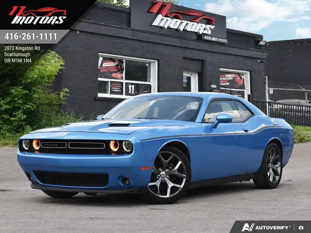 2015 Dodge Challenger 2dr Cpe SXT Plus | LOW KMS | NO ACCIDENTS