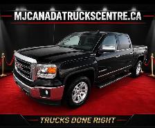 2014 GMC Sierra 1500 SLT Crew Cab  Triple Black, Leather & Sunro