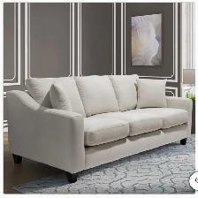 90" fabric sofa - Photo 4