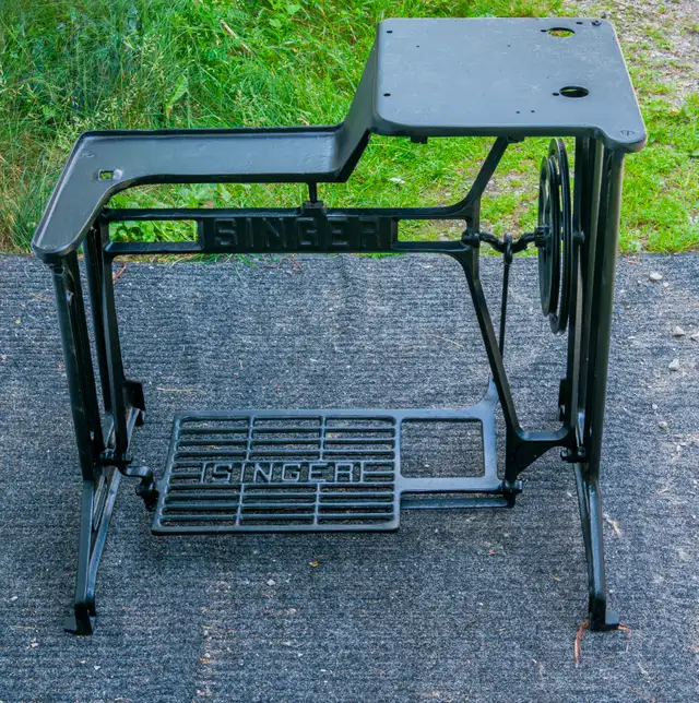 Cast Iron Original Singer 29K Sewing Table