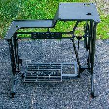 Cast Iron Original Singer 29K Sewing Table