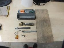 Set of roller chain breakers and Alpex gasket cutter set - Photo 2