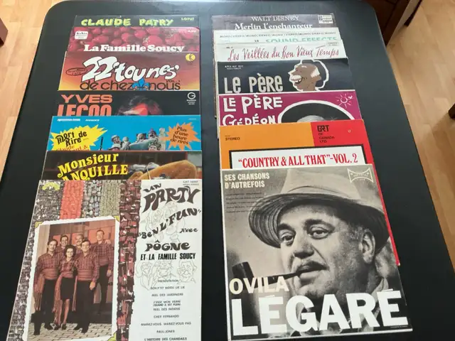 Microsillons 33 tours - Humour et Musique trad.
