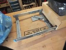 Double waste can kitchen drawer unit, NEW - Photo 2