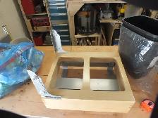 Double waste can kitchen drawer unit, NEW - Photo 3