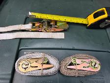 Harley Davidson HD Long Crate Factory Ratchet Straps Heavy Duty
