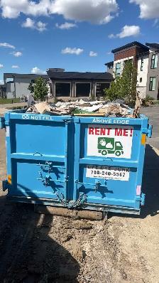 BIN RENTALS 7802405567 Back door opens for easy access