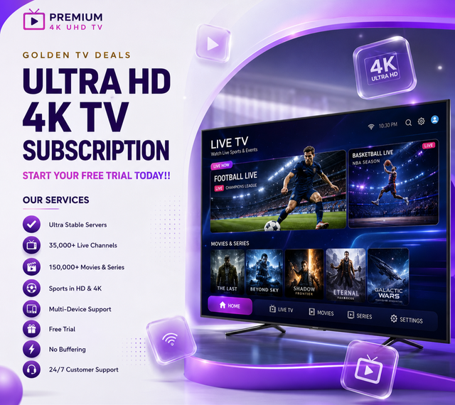 World Wide 4K TV Streaming Setup