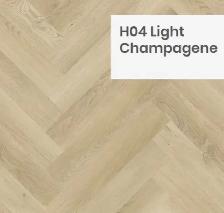 100% Waterproof Vinyl Herringbone Wood Flooring
