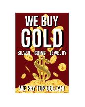 We Buy Gold, Silver, Coins and Jewelry