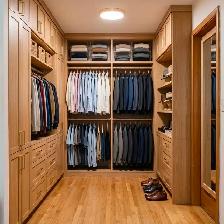 custom wardrobe closet Custom cabinetry  Pantry Kitchen cabinets - Photo 3