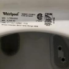 24 inches Whirlpool Heavy Duty washer/dryer ideal for apartment, - Photo 5